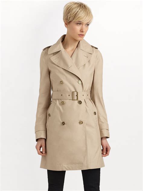 burberry coat trench|burberry brit trench coat women's.